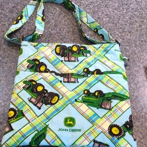 John Deere satchel book bag purse. Shoulder bag